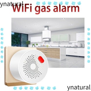 Ynatural เครื่องตรวจจับก๊าซไวไฟ ระบบเตือนภัย เสียงเตือน LPG เซนเซอร์แก๊สรั่ว