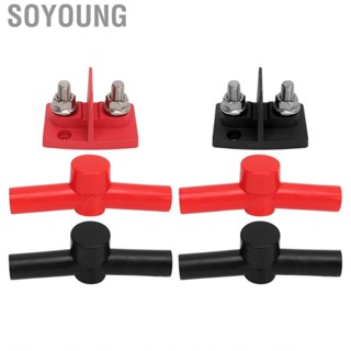 Soyoung Powerpost Cable Connector  Stable Use Ship Dual Connectors Perfect Replacement DC12 To 48V Durable Double Ended Simple Installation for Car