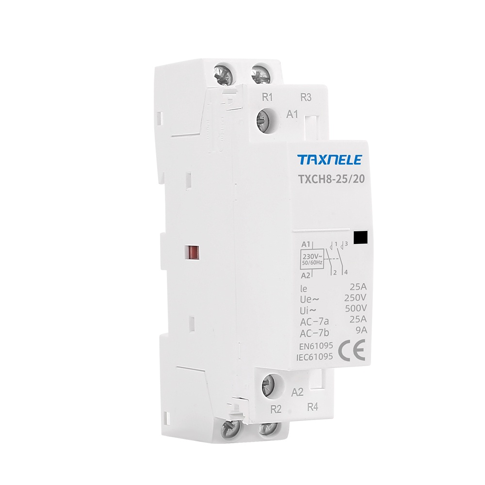 รางคอนแทคเตอร์ 2P 16A 25A 220V 230V 50 60HZ 2NO 2NC 1NO1NC สําหรับบ้าน โรงแรม ร้านอาหาร ราคา ถูกที่สุด ดีลบีเคเค แกลเลอรีภาพที่ 2