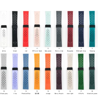 สายรัดซิลิโคนอ่อนนุ่มเข็มกลัดแม่เหล็กสําหรับ Huawei Watch Buds GT6 6 pro GT 2 3 4 5 6 GT2e GT3 SE GT2 Pro GT3 Pro GT4 Pro 43 มม.46 มม.42 มม.GT5 Pro