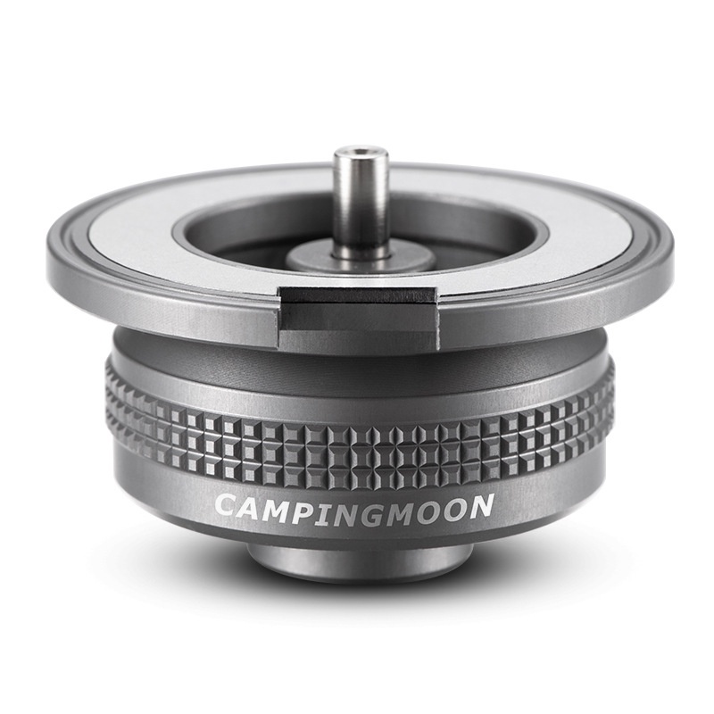 Campingmoon Z13M หัวแปลงแก๊สแบบแม่เหล็ก สำหรับเตากระป๋องตั้งแคมป์ วัสดุอลูมิเนียมคุณภาพ ผลิตอย่างประณีต กันรั่ว ประกอบง่ายปลอดภัย