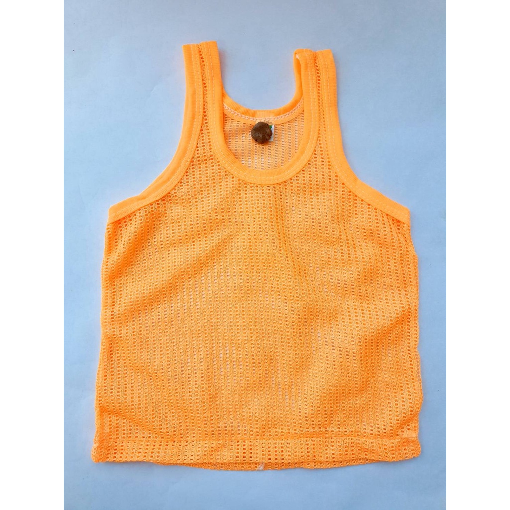 (ยกโหล) เสื้อกล้ามรู เสื้อกล้ามเด็ก ระบายอากาศได้ดี ใส่แล้วไม่ร้อน ไม่คัน ซักแห้งง่าย V29 **สินค้าพร้อมส่ง** - รูปที่ 4