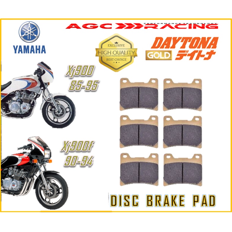 ผ้าเบรคดิสก์ YAMAHA XJ900 85-95 XJ900F 90-94 GOLD QUALITY