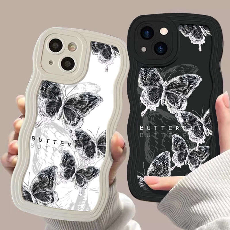 เคสโทรศัพท์มือถือ TPU แบบนิ่ม ลายผีเสื้อ สําหรับ VIVO 1609 1713 1723 1727 172 1808 1814 1815 1929 1816 1817 1820 1811 1807 1819 1904 1940 1902 1901 1907