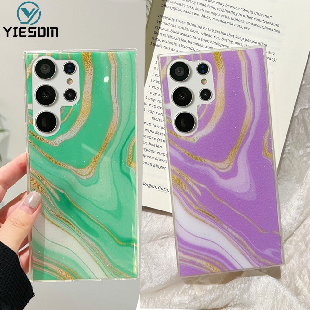 Bling Glitter หินอ ่ อนสําหรับ Samsung Galaxy A14 A24 A34 A54 5G A04 4G A13 A23 A52 A52S A53 A33 5G กันกระแทกซิลิโคนนุ ่ ม