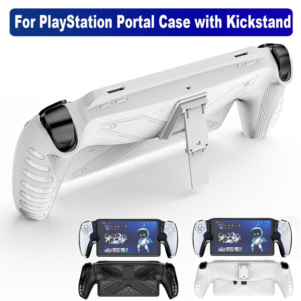 เคสป้องกัน พร้อมขาตั้ง TPU แบบนิ่ม กันกระแทก สําหรับ Sony PlayStation Portal Case PS Portal Game