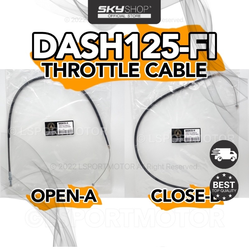 สาย HONDA DASH125-FI THROTTLE DASH125FI DASH 125 FI (S)