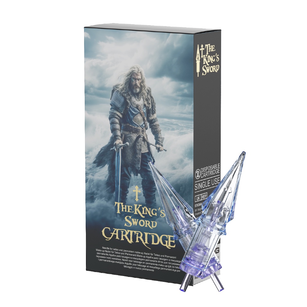 เข็มตลับสัก KINGS Sword Pro 0.30 มม. ตลับเข็มสักแต่งหน้าถาวร