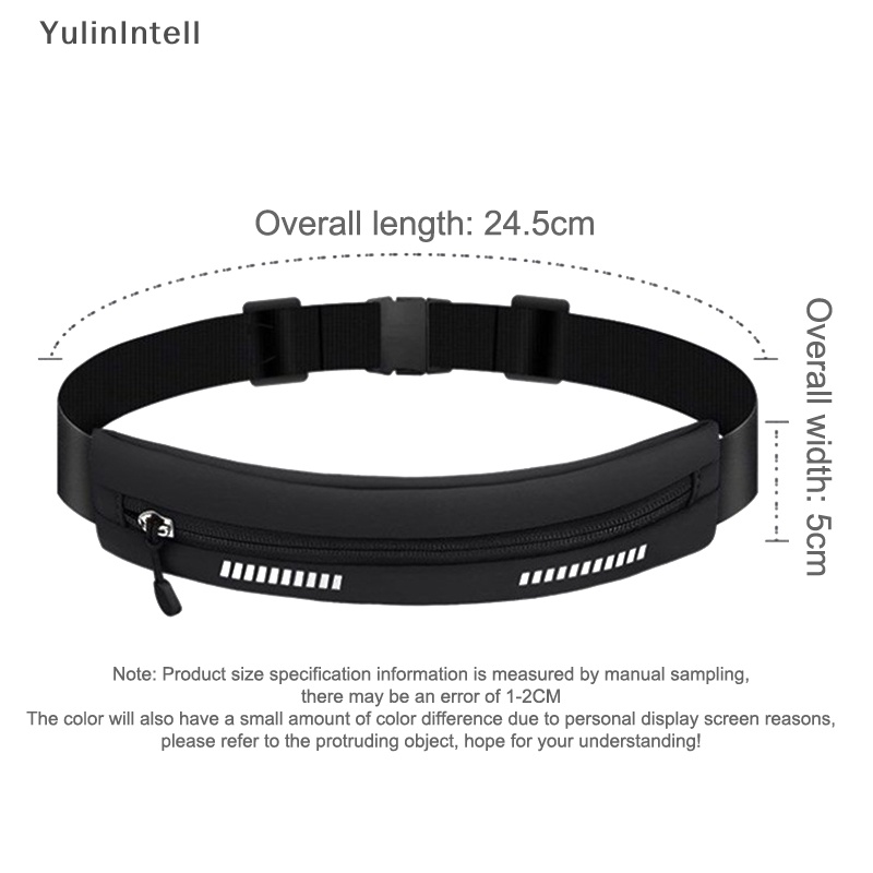 Ylth กระเป๋าคาดเอว กันน้ํา กันฝุ่น สําหรับใส่โทรศัพท์มือถือ เหมาะกับการวิ่ง เล่นกีฬา ฟิตเนส QDD
