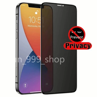 [มีกันขอบ] ฟิล์มกันมอง สำหรับ17 16 15 14 13 12 pro max 11 ฟิล์มกันเสือก ไอโฟน X 8 6 6s Plus 7 XS XR ฟิล์ม กันมองข้าง#10D