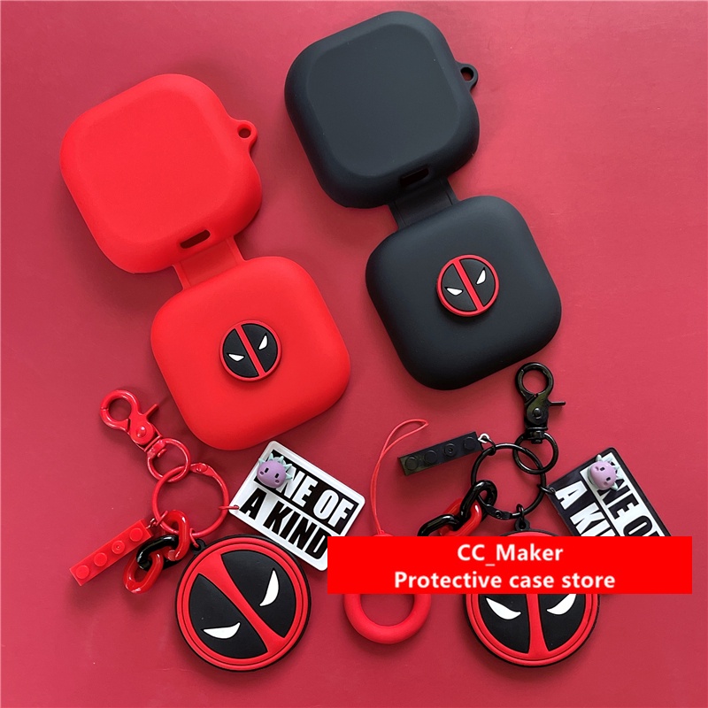 For Shokz OpenFit Case Cartoon Keychain Pendant Shokz OpenFit Silicone Soft Case Cute Finger Ring Shokz OpenFit Shockproof Protective Cover
