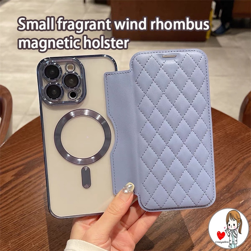 เคสโทรศัพท์มือถือหนัง แบบฝาพับแม่เหล็ก พร้อมช่องใส่บัตร และแหวนแม่เหล็ก หรูหรา สําหรับ IPhone 14 Pro Max 13 11 12 Pro Max 14 Plus Promax ราคา ถูกที่สุด ดีลบีเคเค แกลเลอรีภาพที่ 2