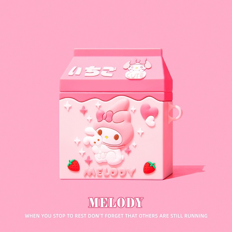 การ์ตูน Melody เคส Airpods น่ารัก Airpods Pro 2 เคส Airpods Gen3 เคสซิลิโคน Airpods Gen2 เคส Airpods
