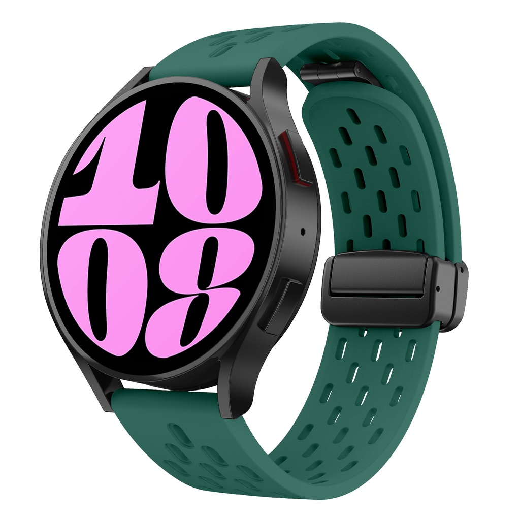 สายนาฬิกาข้อมือหนังแท้ 20 มม. 22 มม. ระบายอากาศ สําหรับ Samsung Galaxy Watch 6 Classic 47 มม. Watch6 40 44 มม. Samsung Galaxy Watch 3 41 มม. 45 มม. Watch 42 มม. 46 มม. S3