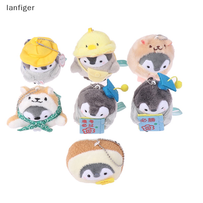 Lanf พวงกุญแจ จี้ตุ๊กตาเพนกวินน่ารัก ขนาดเล็ก เหมาะกับของขวัญวันเกิด สําหรับเด็กผู้หญิง 1 ชิ้น