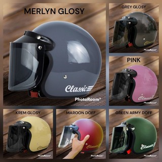 HELM Bogo dewasa CLASSIC pria wanita free bumblle