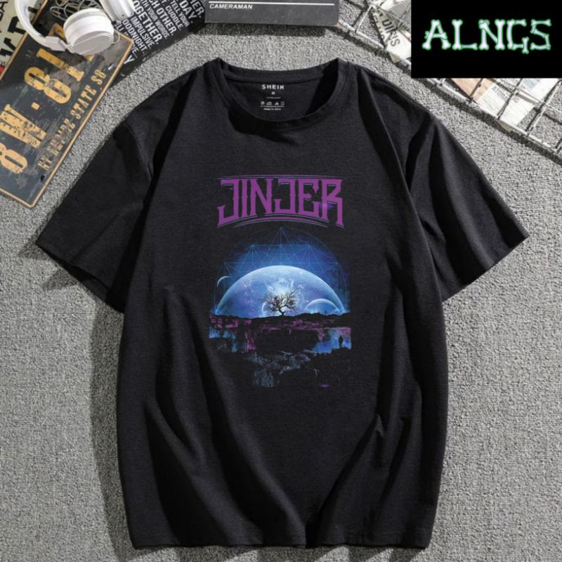 ไฟ! Jinjer BAND เสื้อยืดโลหะ พิมพ์ลายวงดนตรี