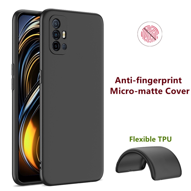 สําหรับ Vivo V17 V19 1919 1933 ยืดหยุ่น TPU Minimalism ซิลิโคน Fine Matte Finish เคลือบป้องกันลายนิ้วมือ Jelly Case