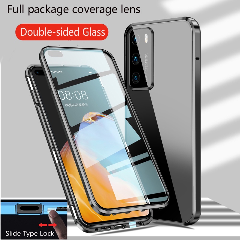 เคสป้องกันโทรศัพท์มือถือกระจก แบบสองด้าน 360 องศา สําหรับ OnePlus Nord CE 2 Lite CE 3 Lite Nord 3 N30 5G