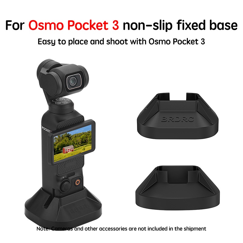 สําหรับ DJI OSMO POCKET4/3 Live Stable Stand ฐานซิลิโคนกระเป๋าเดสก์ท็อปอุปกรณ์เสริมฐานคงที่