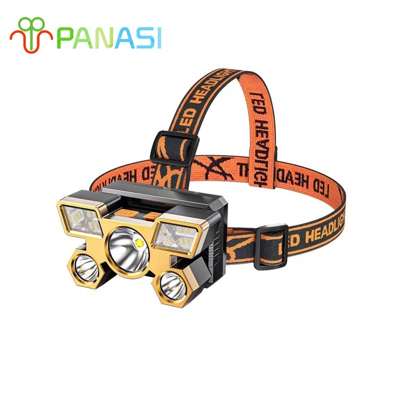 Panasi 5ไฟ ไฟฉายคาดศีรษะ LED หมุนได้ แสงปรับได้4ระดับ แบบชาร์จไฟในตัว ไฟฉายคาดหัว ไฟฉายกันน้ำ แสงสีขาว ไฟ ไฟฉาย

<p>“><center></p>
<h4></h4>
<p><p><font color=