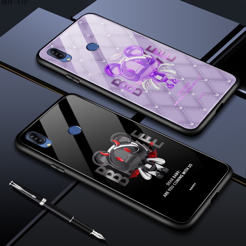 Huawei Y7P Y7 Y8 Y9 Prime 2018 Pro 2019 2020 การ์ตูนนางฟ้า Demon Bear เคส T6