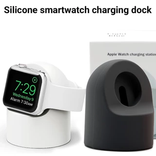 แท่นวางที่ชาร์จแอปเปิ้ลวอชแท่นชาร์จซิลิโคน สําหรับ Apple Watch Charger1 2 3 4 5 6 7 iWatch