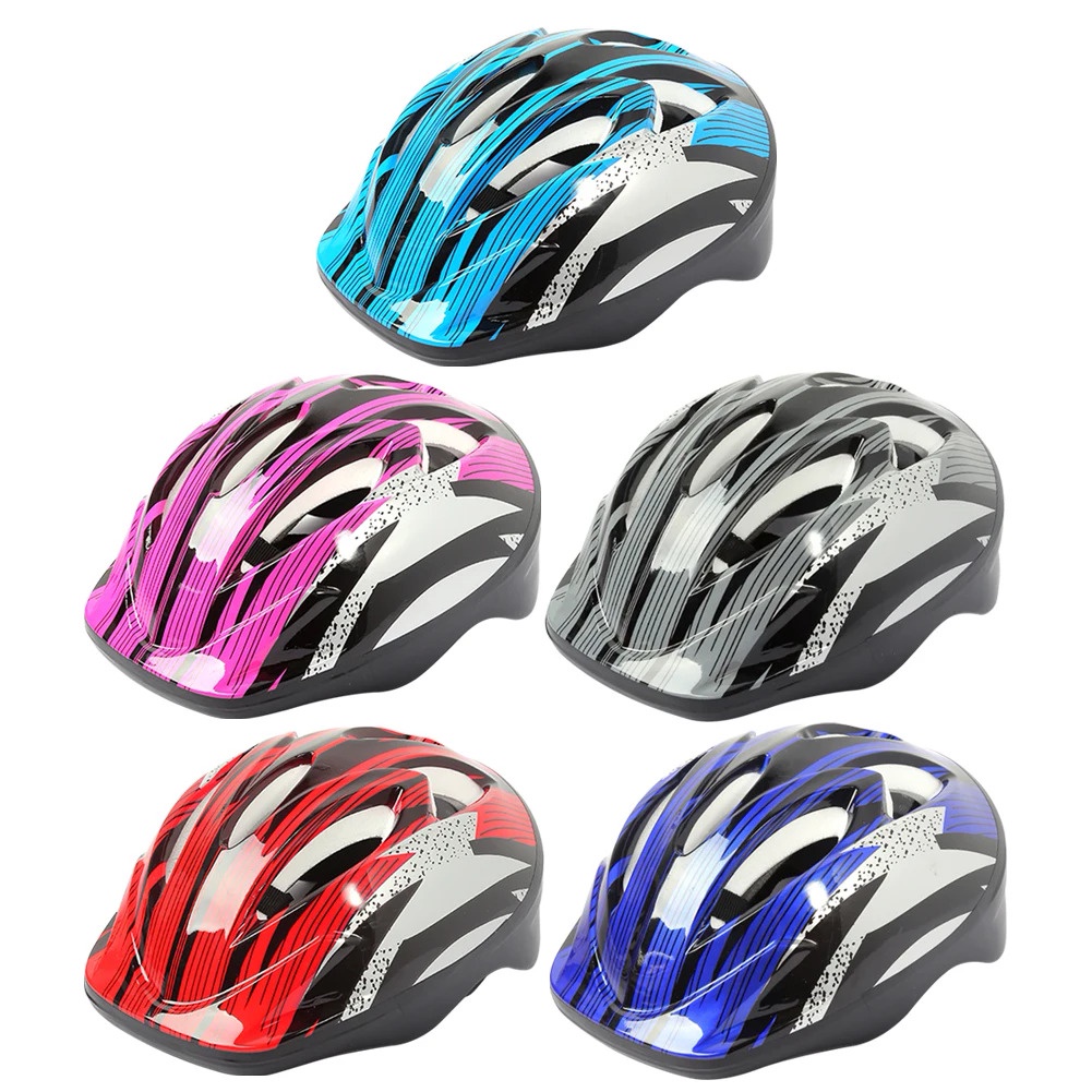 Protective Children Bicycle Helmet Scooter Skateboard Roller Skate Riding Safety Helmet for 5-12 year Kids Cycling Acces