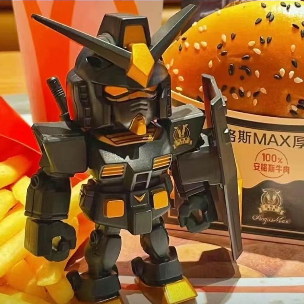พร้อมส่ง Mcdonald's QSMV-mini RX-78-2 Ver. ของเล่นโมเดลหุ่นยนต์กันดั้ม Pvc ข้อต่อขยับได้