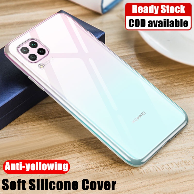 สําหรับ Huawei Nova 7i JNY-L01A L02A L21A L21B L22A L22B LX2 LX1 Slim Soft Clear Silicon ยาง Scratch
