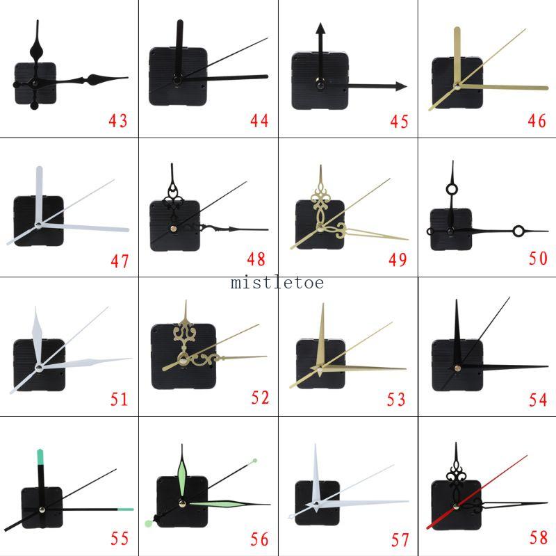 DIY Quartz Clock Movement Mechanism Hands Wall Repair Tools Parts Silent Kit Set ราคา ถูกที่สุด ดีลบีเคเค