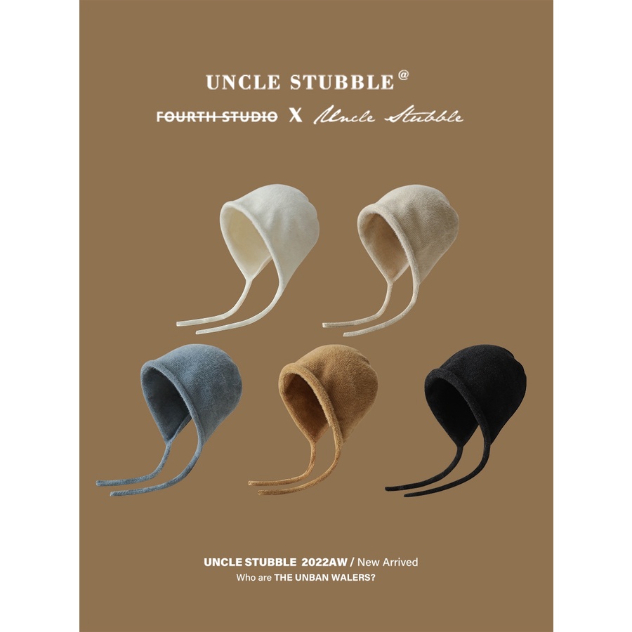 หมวกไหมพรม ผ้าขนสัตว์ถัก แต่งหูกระต่ายน่ารัก ให้ความอบอุ่น สีขาว แฟชั่นฤดูหนาว สําหรับเด็กผู้หญิง