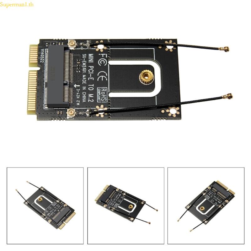 Best M 2 Ngff อะแดปเตอร์ไวไฟ M2 Ngff Key A+E to Mini Pcie Pci Express การ์ดไร้สาย Wifi