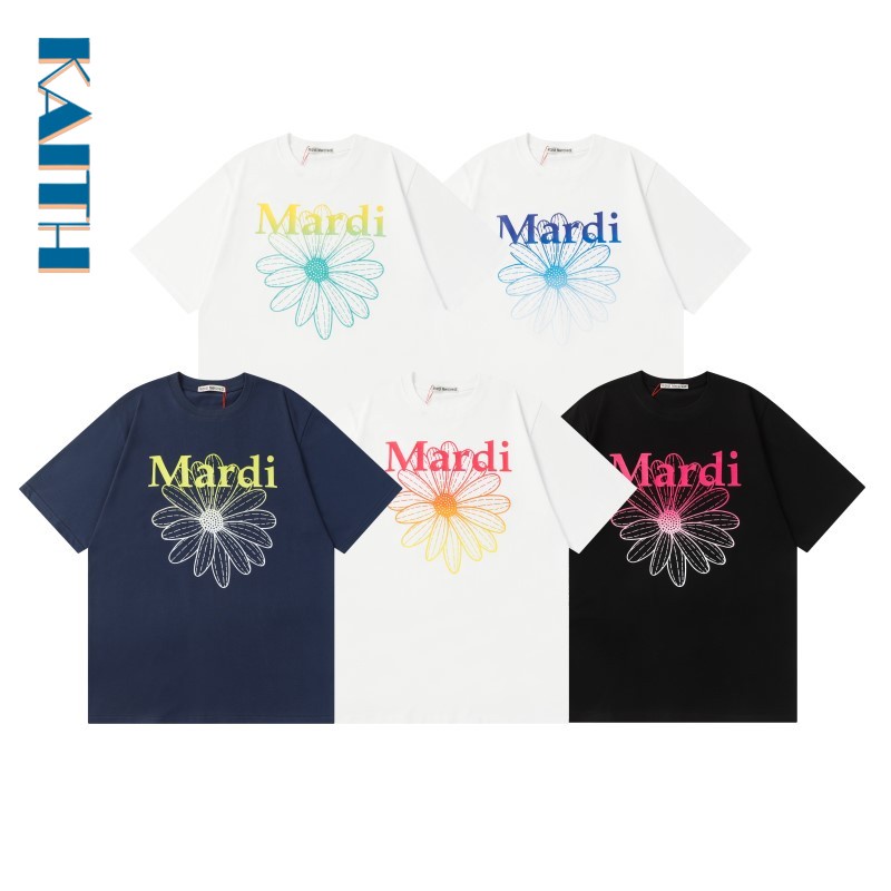 #T38 พร้อมส่ง เสื้อยืดคอกลม แขนสั้น พิมพ์ลายโลโก้ตัวอักษร ไล่โทนสี ขนาดใหญ่ สไตล์เกาหลี วินเทจ พลัสไซซ์ สําหรับผู้ชาย และผู้หญิง