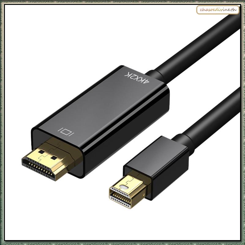 [D F N A] สายเคเบิลหน้าจอ ขนาดเล็ก เป็น HDMI 4K Mini DP เป็น HDMI 6 ฟุต สําหรับ MacBook Air Pro Surface Pro Dock Monitor