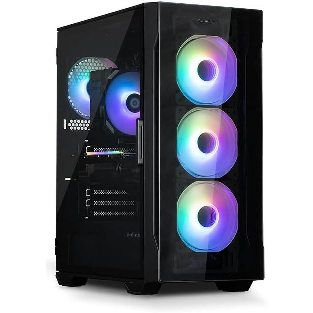 ZALMAN i3 Neo TG Black ARGB With x4 ARGB PWM Fan Mid-Tower ATX Case