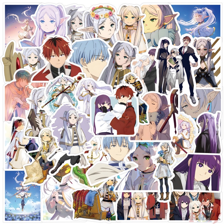 ❉ Frieren at the Funeral Series 02 Stickers ❉ 50Pcs/Set DIY Fashion Waterproof  Doodle Decals Sticke