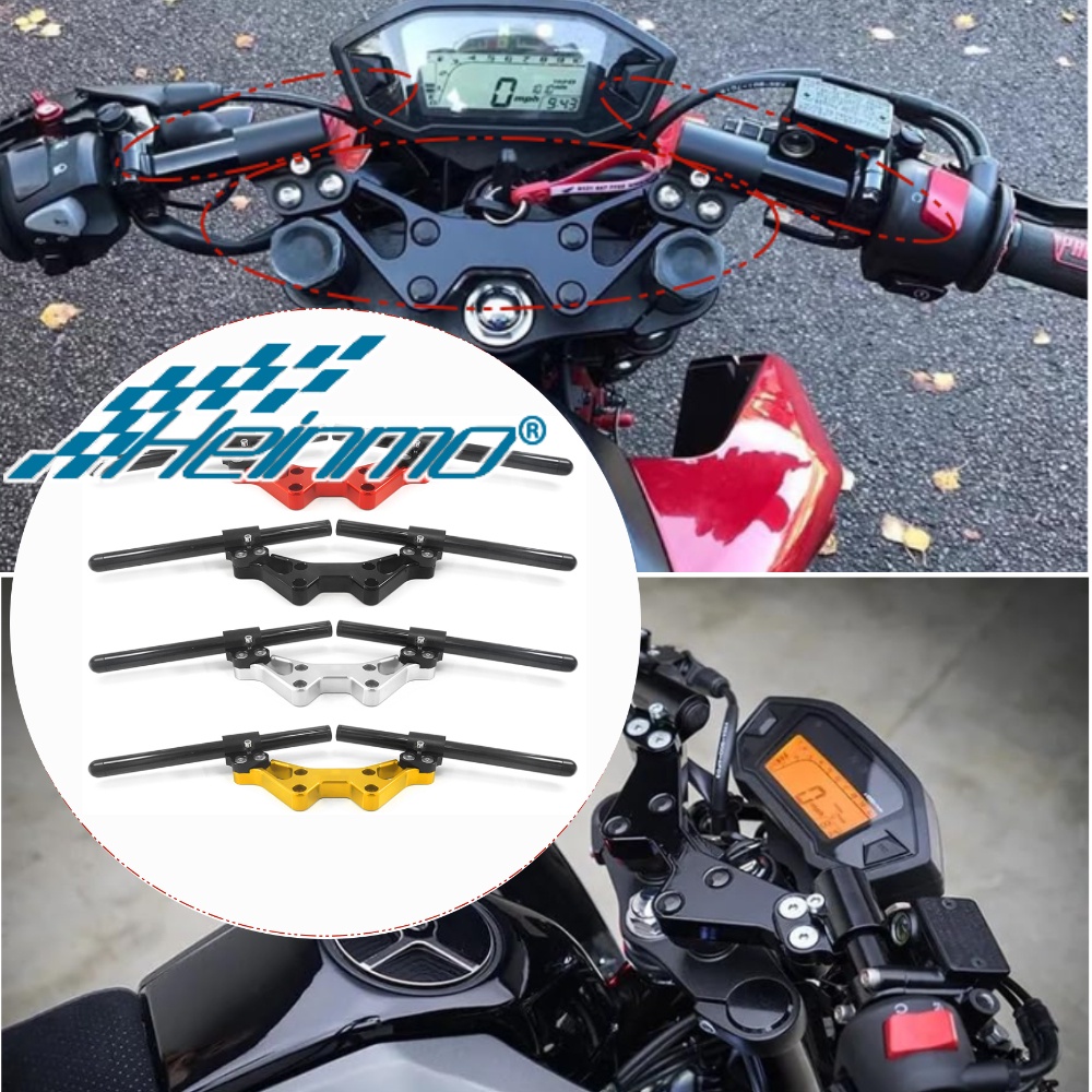 สําหรับ Honda Grom MSX 125/SF 2013-2024 2025 Racing Lower Adjustable Handle Bar Kit Sport