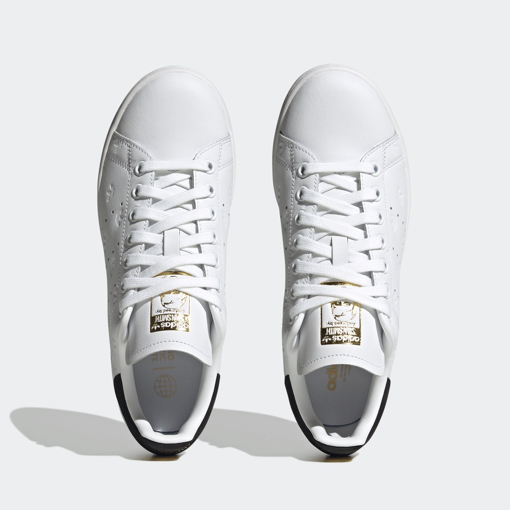 adidas ORIGINALS  Stan Smith ผู้หญิงผ้าใบสีขาว FZ6371 รองเท้า สำหรับขาย