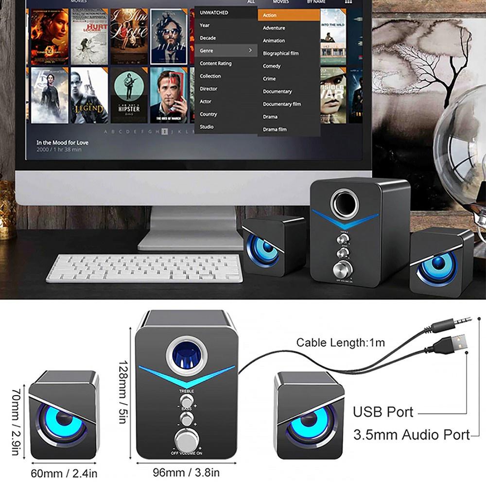 Desktop Speakers 2.1USB Multimedia OKER SP-821