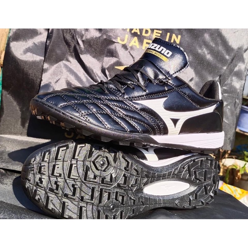 รองเท้าร้อยปุ่มหนังแท้100%  Mizuno Morelia II Pro AS พร้อมส่ง เท้าอวบเท้าบาน+1size ค่ะ กีฬา