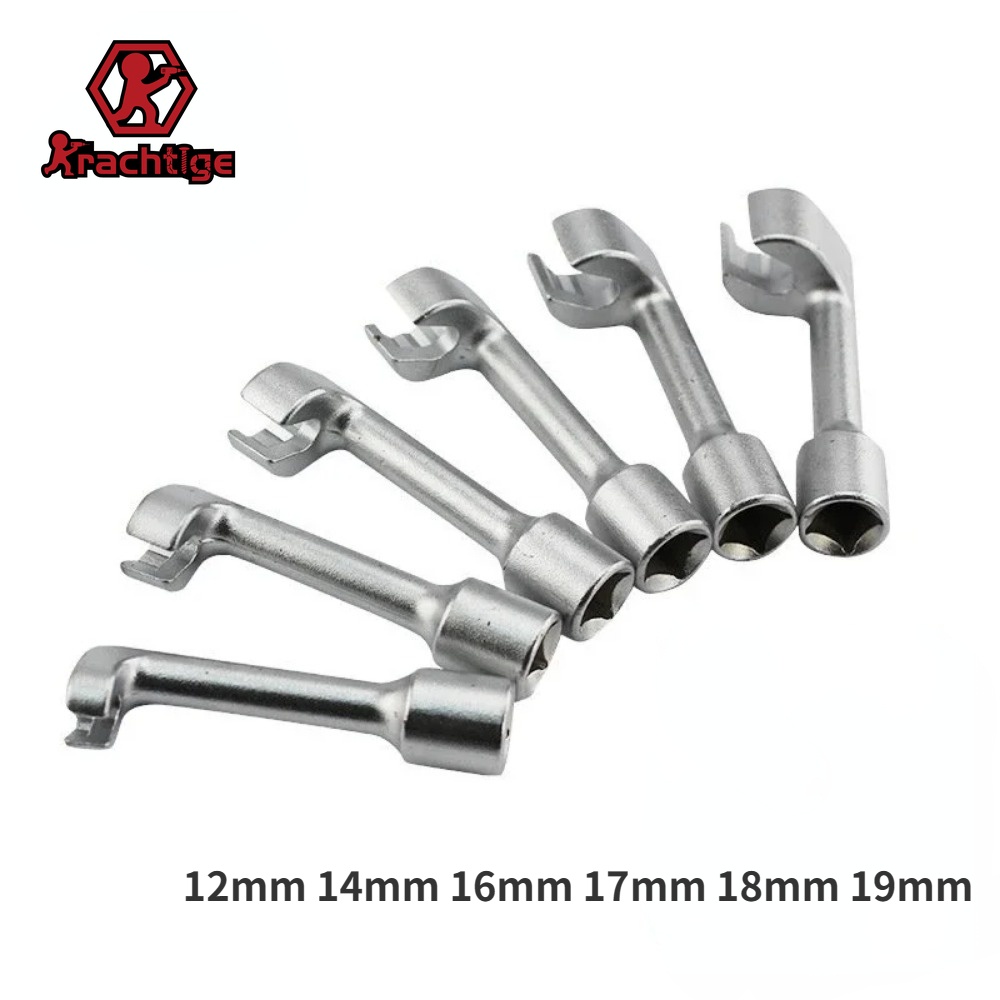 Kractige 1 ชิ้น/6 ชิ้นประแจซ็อกเก็ตรูปตัว L เปิดหกเหลี่ยม Slotted Fuel Line Remover เครื่องมือซ่อมรถยนต์
