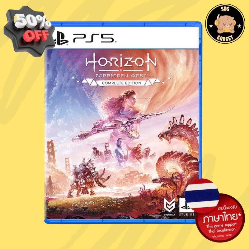 แผ่นเกม PlayStation PS5 Horizon Forbidden West Complete Edition (Z3/Asia) รองรับภาษาไทย ตลับเกม/แผ่นเกม/แผ่นเกมPS/xbox