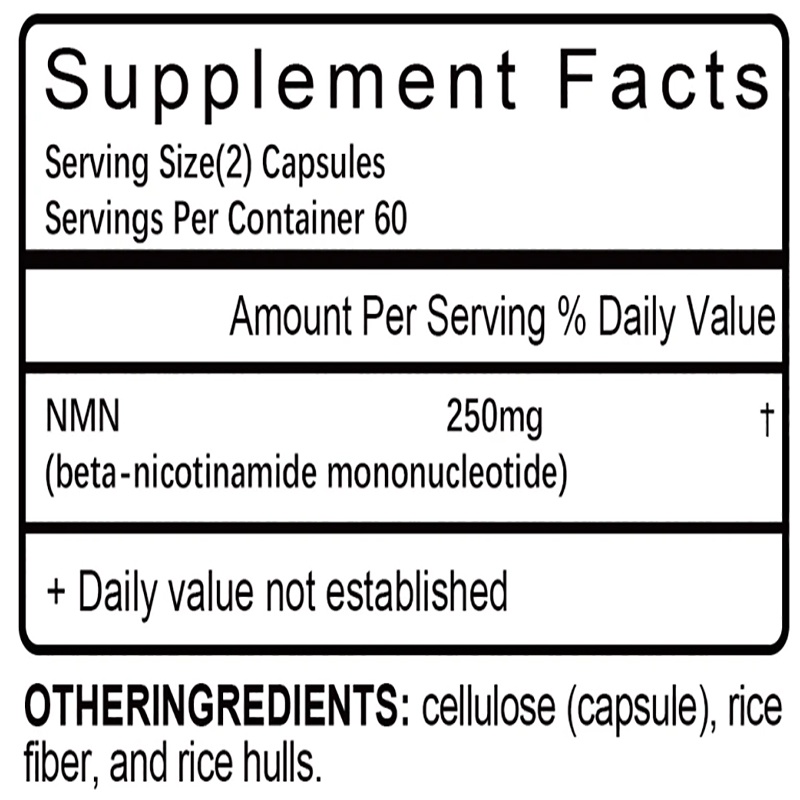 Nicotinamide Riboside NAD+ อาหารเสริม รองรับการเผาผลาญเซลลูลาร์ และซ่อมแซม ผิวขาว สมอง และต่อต้านริ้วรอย ราคา ถูกที่สุด ดีลบีเคเค แกลเลอรีภาพที่ 6