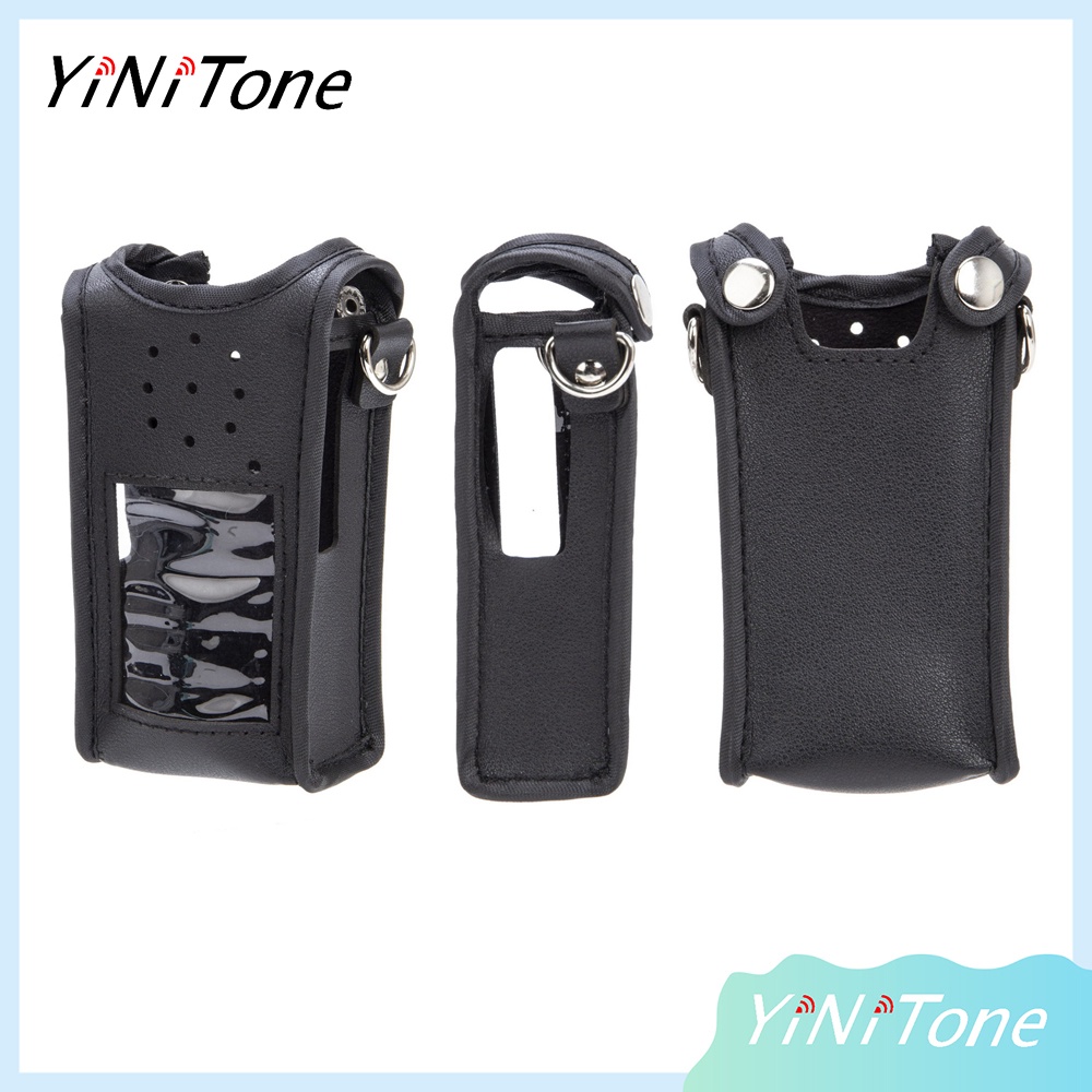 เคสกระเป๋าหนังนิ่ม คุณภาพสูง สําหรับวิทยุสื่อสาร Baofeng UV-9R Plus BF-A58 BF-9700 GT-3WP UV-XR UV-5S