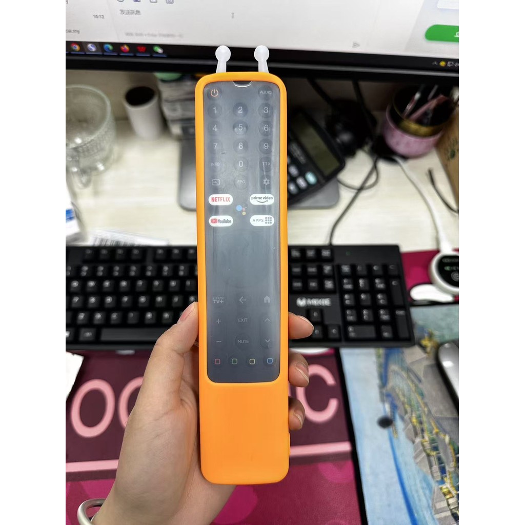 ใหม่ซิลิโคนรีโมทคอนโทรลสําหรับ Xiaomi Mi TV XMRM-19 xmrm-ml CC Protector Sleeve