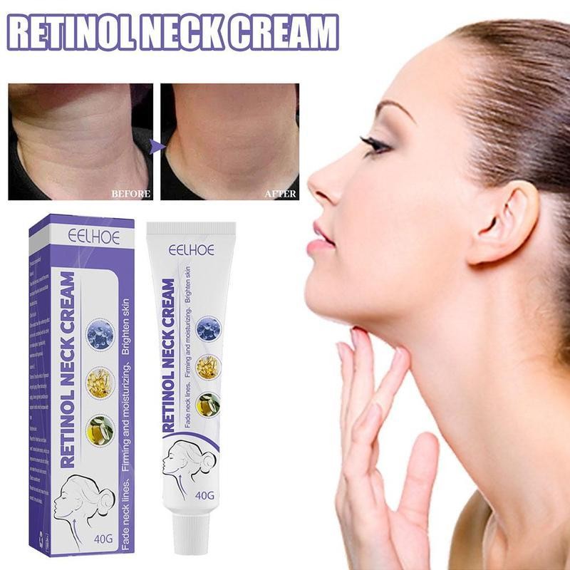 Retinol Neck Cream Skin Rejuvenation Firming Skin Moisturizing Neck Beauty Care Skin N9Q3