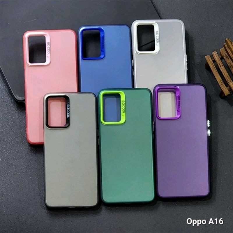 OPPO A16 /A16S /A54S CASE SOCOOL CASE IMD HYBRID PLATE HOLOGRAM OPPO A16 A16S A54S iStore
