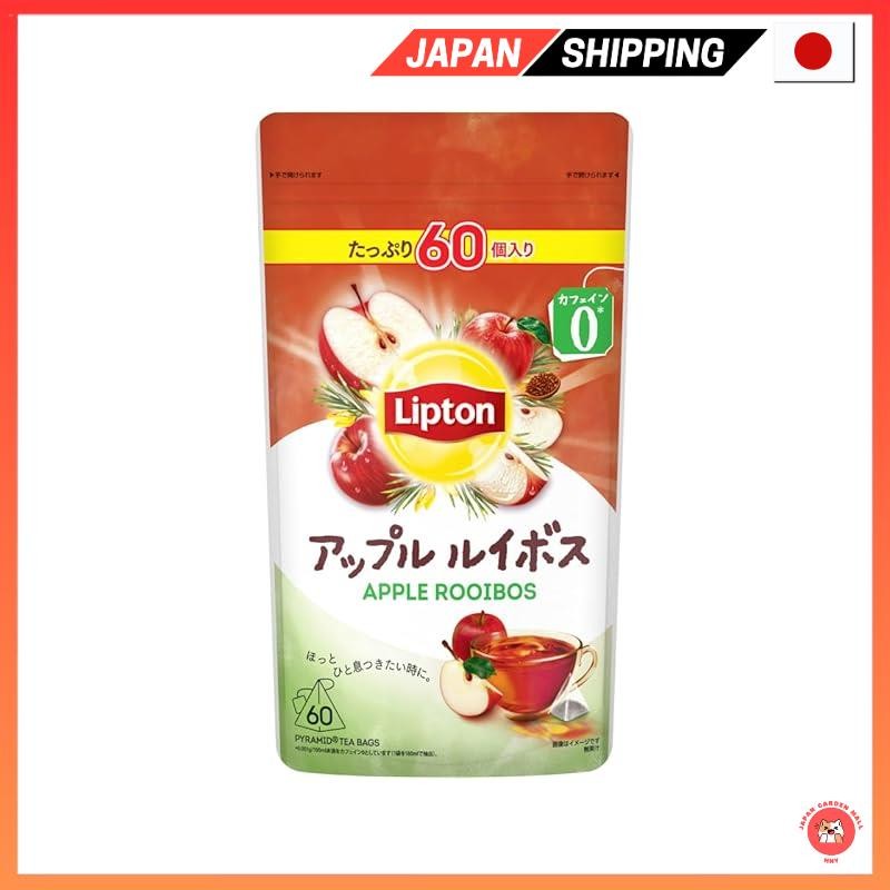 [จํากัด Amazon.co.jp] Lipton Apple Rooibos Tea Bags 60P Lipton Healthy Style Apple Rooibos Tea Bags 