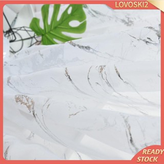 [Lovoski2] ผ้าม่าน Voile Draperies สําหรับหน้าต่าง ห้องนั่งเล่น บ้าน